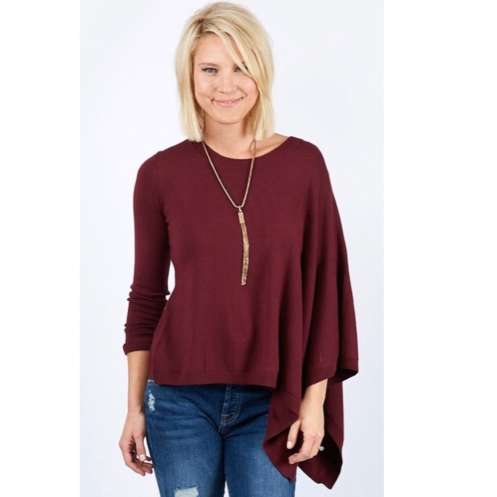 EVEREVE Central Park West Poncho Sweater 🌺